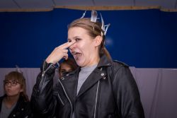 Młodzieżowa grupa teatralna PoZaMarginesem zagrała...